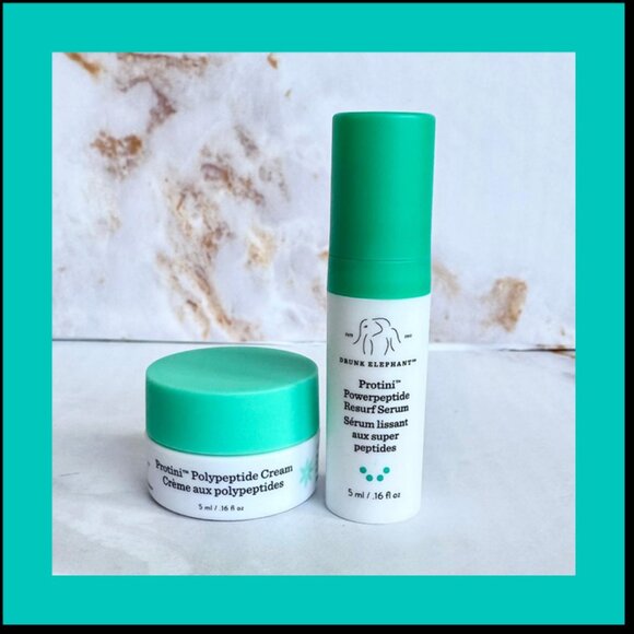 Drunk Elephant Protini Powerpeptide Resurf Serum Polypeptide Cream Set skincare - Picture 4 of 4